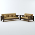 SUNCROWN Monarch Sheesham wood for livingroombedroomseating Fabric