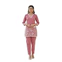 SUNDARTA Womens Rayon Slub Kurta Set 