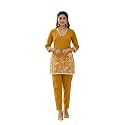 SUNDARTA Womens Rayon Slub Kurta Set 