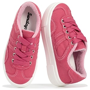 Sundays Girls Sneakers Non-Slip Canvas Girls Shoes