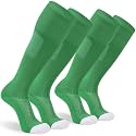 Sunew Baseball Socks,2/3 Pack Youth Adult Athletic Softball Football Volleyball Socks for Summer Soccer Camps 4 Size