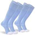 Sunew Baseball Socks,2/3 Pack Youth Adult Athletic Softball Football Volleyball Socks for Summer Soccer Camps 4 Size