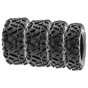 SunF Front 24x8-12 Rear 24x10-12 Tubeless 6 Ply - A033 POWER I [Bundle]
