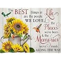 Sunflower Diamond Painting Kits for Adults - Inspirational Diamond Art Kits for Adults Beginner, DIY Full Drill Diamond Dots Paintings with Diamonds 5D Gem Art and Crafts for Adults Home Wall Decor