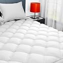 Sunflower Queen Mattress Pad, Cotton Mattress Cover Protector, Thick