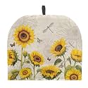 Sunflower Teapot Cozy Kettle Cover Dome Shaped Tea Cosy for Teapot Tea Cozy for Teapot Extra Thick Wadding Tea Pot Cover Insulated Kettle Cover