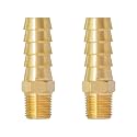SUNGATOR 1/8" NPT to 3/8" Barb, Hose Barb Fitting, Air Hose Fitting, 2-Pack