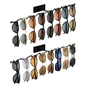 Sunglasses Organizer, 2 Pack 17 Inch Wall Mounted Sunglass Holder