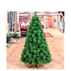 christmas tree - 6 feet artificial needle pine christmas tree with stand xmas tree for indoor outdoor home church office - perfect christmas decoration item