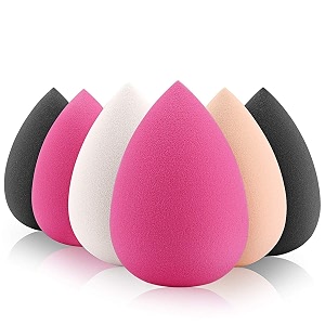 sunisa 6 pieces beauty blender for professionals multicolor