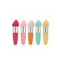 SUNISA Foundation Sponge Powder Blender,Beauty Cosmetics Puff Sponge Applicator Makeup Brush Concealer Tool, 4Pcs Pack of 5 (Multicolor)