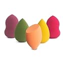 SUNISA Makeup Beauty Sponge Pro Puff Set,Hypoallergenic,Latex-free, Flawless Streak-free Foundation Blender Professional Beauty Makeup Set for Dry & Wet Use (PACK OF 12)