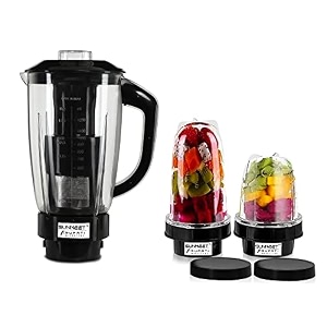 sunmeet juicer jar heavy bullet jar for mixer grinder set of 3 juicer jar abs plastic capacity 1500ml 350ml amp 530ml fruit filter plastic black mixer juicer jar