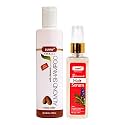 Sunny Almond & Aloe Vera Shampoo (150ml) & Serum (100ml) | Nourishes Hair, Prevents Fall for Stronger, Healthier Hair | Unisex, All Hair Types