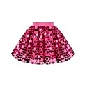 Sunny Fashion Girls Skirt Purple Mermaid Sparkly Sequin Tutu Party Ballet Dance