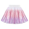 Sunny Fashion Girls Skirt Purple Mermaid Sparkly Sequin Tutu Party Ballet Dance