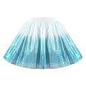 Sunny Fashion Girls Skirt Purple Mermaid Sparkly Sequin Tutu Party Ballet Dance