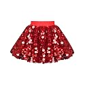 Sunny Fashion Girls Skirt Purple Mermaid Sparkly Sequin Tutu Party Ballet Dance