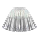 Sunny Fashion Girls Skirt Purple Mermaid Sparkly Sequin Tutu Party Ballet Dance