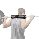 Sunny Health & Fitness 60" Barbell Bar & Barbell Pad for Strength Training