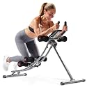 Sunny Health & Fitness Ab machine Ab Workout Machine Adjustable Ab Trainer