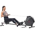 Sunny Health & Fitness Premium Magnetic Rowing Machine Interactive Rower with Exclusive SunnyFit™ App Enhanced Bluetooth Connectivity - SF-RW5941 Smart
