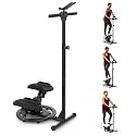 Sunny Health & Fitness Swivel Stepper w/Handlebars & 3 Motion Modes