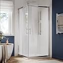 SUNNY SHOWER Corner Shower Glass Door 3634