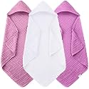 Sunny zzzZZ Muslin Hooded Baby Bath Towels