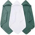Sunny zzzZZ Muslin Hooded Baby Bath Towels