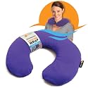 SunnyBay Microwavable Heating Pad, Flaxseed Neck Pillow, 2.5 lb, Purple