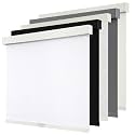 SUNOFF Cordless Blackout Roller Shades Blinds for Windows,68"W x 72"H,White