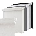 SUNOFF Cordless Blackout Roller Shades for Windows,Custom Size,Linen