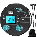 Sunoony Portable CD Player with Bluetooth &amp; Speaker, FM Transmitter for Car