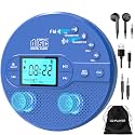 Sunoony Portable CD Player for Car with FM Transmitter & Speaker, Bluetooth