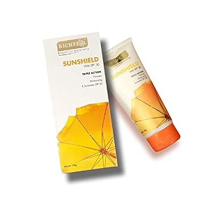 richfeel sunshield with spf 30 100g