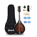A-Style 8 String Acoustic Mandolin for Beginners F Holes Body