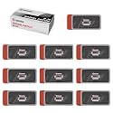SUNSOUL 10Pcs Heavy Duty Tire Patches, 5.70" x 2.95" Radial Tire Patches