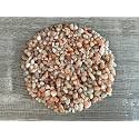 Sunstone Chips – Natural Mini Sunstone Stones, Crushed Undrilled Sunstone, Semi-Tumbled Genuine Sunstone (10 lbs Bulk)