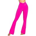 Sunzel Flare Leggings for Women, Crossover Yoga Pants with Tummy Control