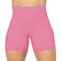 Sunzel No Front Seam High Waist Biker Shorts for Women, Squat Proof Yoga Workout Gym Bike Shorts
