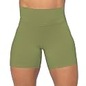 Sunzel No Front Seam High Waist Biker Shorts for Women, Squat Proof Yoga Workout Gym Bike Shorts