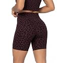 Sunzel No Front Seam High Waist Biker Shorts for Women, Squat Proof Yoga Workout Gym Bike Shorts