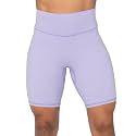 Sunzel No Front Seam High Waist Biker Shorts for Women, Squat Proof Yoga Workout Gym Bike Shorts