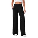 Sunzel Women39s High Waisted Wide Leg Pleated