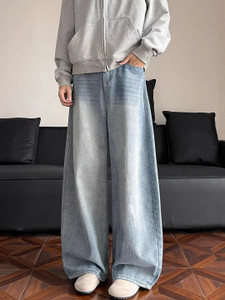 Suo Boyfriend Men Blue Jeans