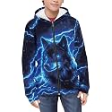 Suobstales Kids Soft Zip-Up Hoodie for Boys 6-16 Years Hooded Sweatshirt Fall Cardigan Jacket with Pockets