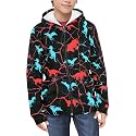 Suobstales Kids Soft Zip-Up Hoodie for Boys 6-16 Years Hooded Sweatshirt Fall Cardigan Jacket with Pockets