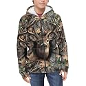 Suobstales Kids Soft Zip-Up Hoodie for Boys 6-16 Years Hooded Sweatshirt Fall Cardigan Jacket with Pockets
