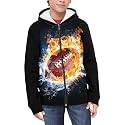 Suobstales Kids Soft Zip-Up Hoodie for Boys 6-16 Years Hooded Sweatshirt Fall Cardigan Jacket with Pockets